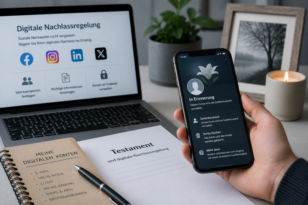 digitale Nachlass in sozialen Netzwerken